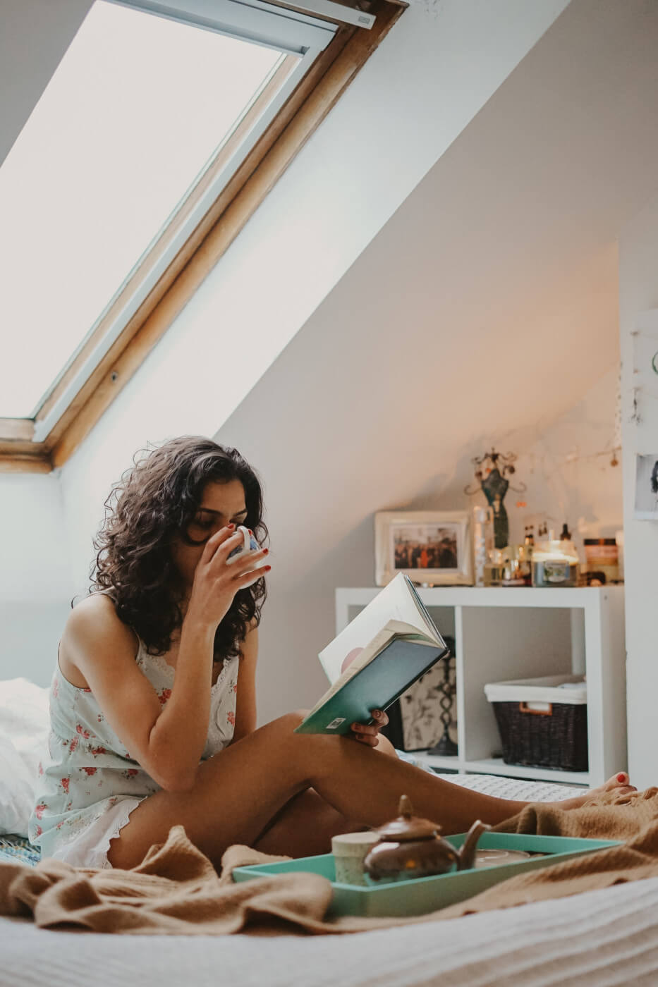 reading in bed