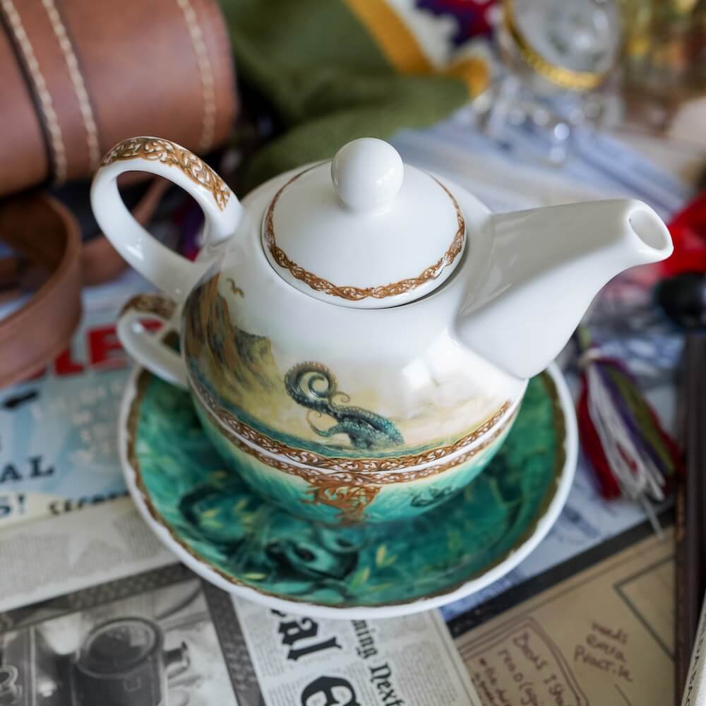 Fantasy Lake Tea for One set