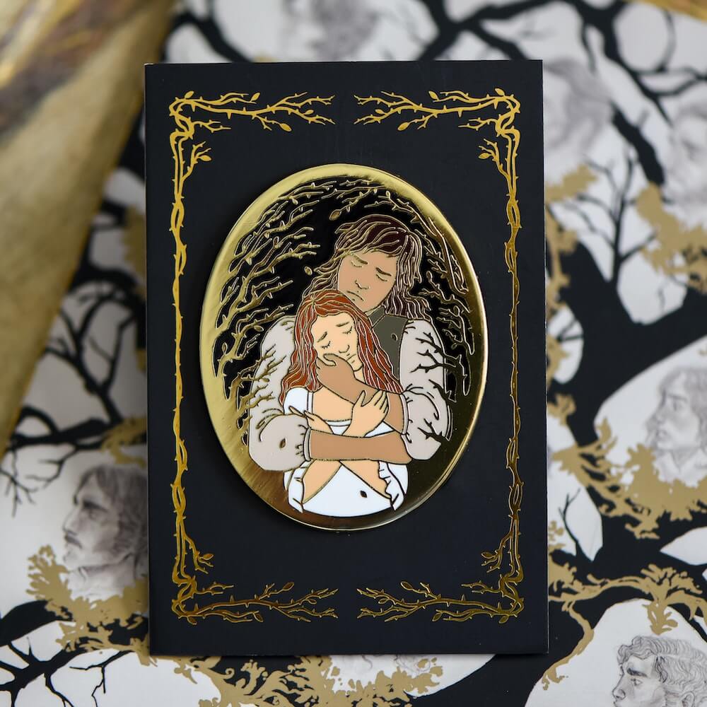 Wuthering Heights Enamel Pin sold by LitJoy