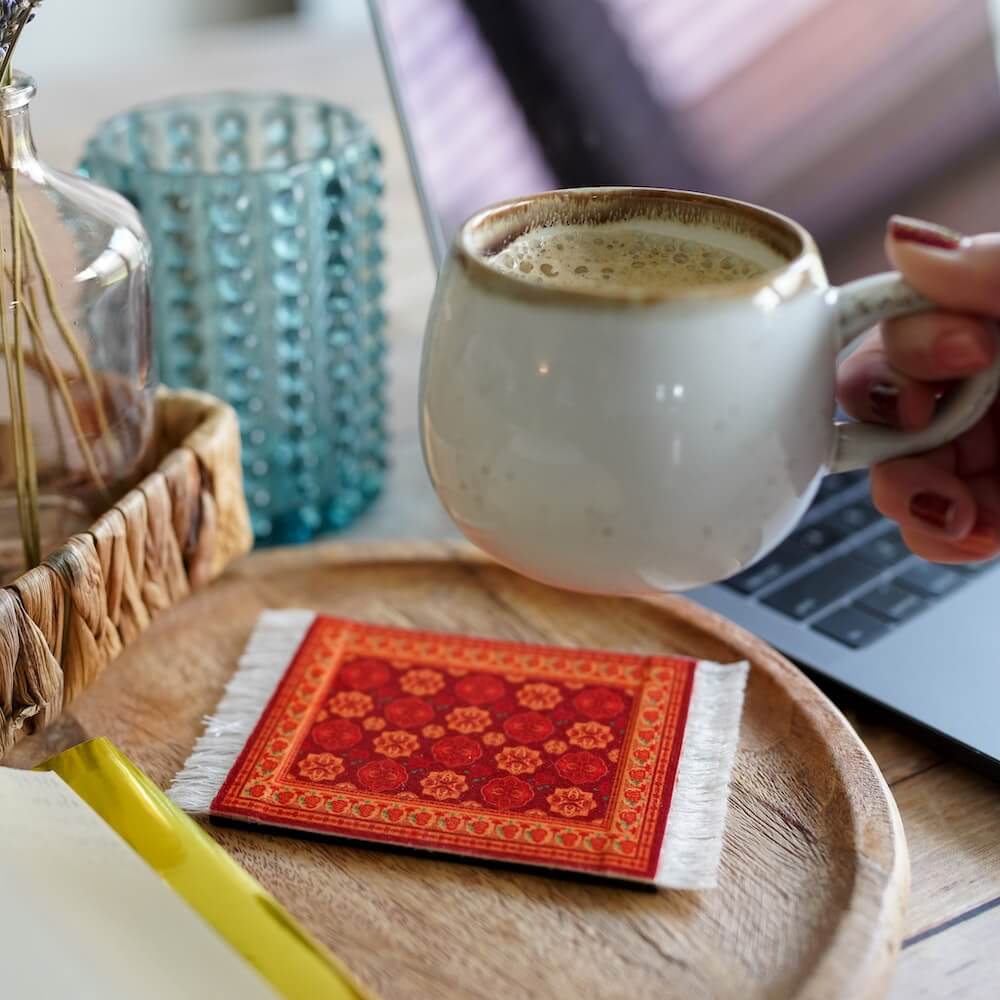 The Wrath and the Dawn Inspired Mug Rug sold by LitJoy