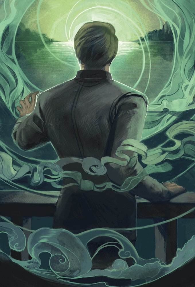 Jay Gatsby reaching for the green light (the green light is one of the most referenced Great Gatsby quotes)