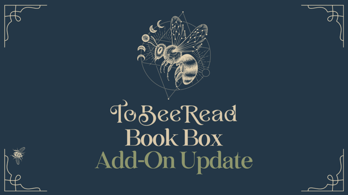 LitJoy's To Bee Read Book Box Just Got Better! Add-On Update