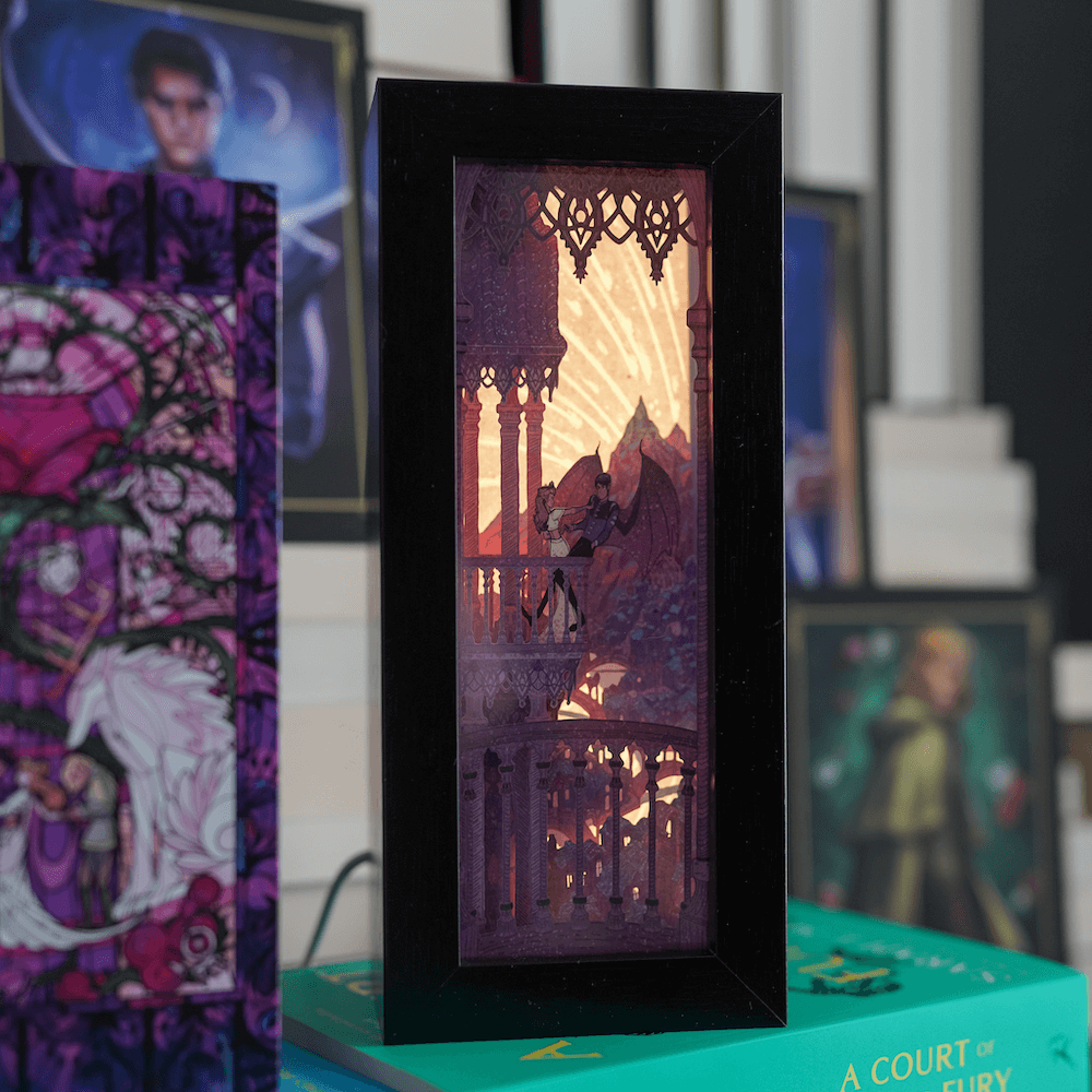 ACOTAR Velaris Bookshelf Alley sold by LitJoy Crate