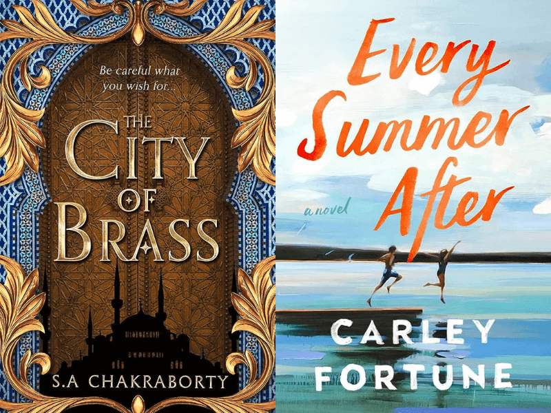 Book images of City of Brass and Every Summer After