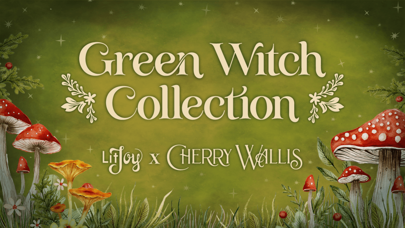 Cherry Wallis Green Witch Collection Banner