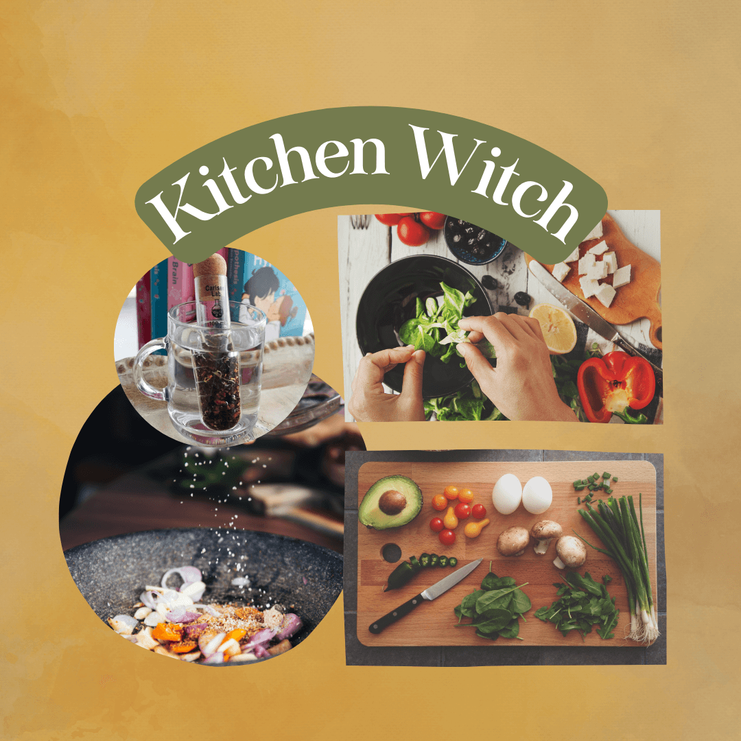 Kitchen Witch images: vegetables, hands cooking, the Love Hypothesis Test Tube Tea Infuser Herb infuser sold by LitJoy