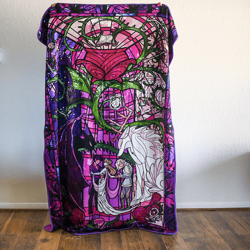 ACOTAR blanket sold by LitJoy