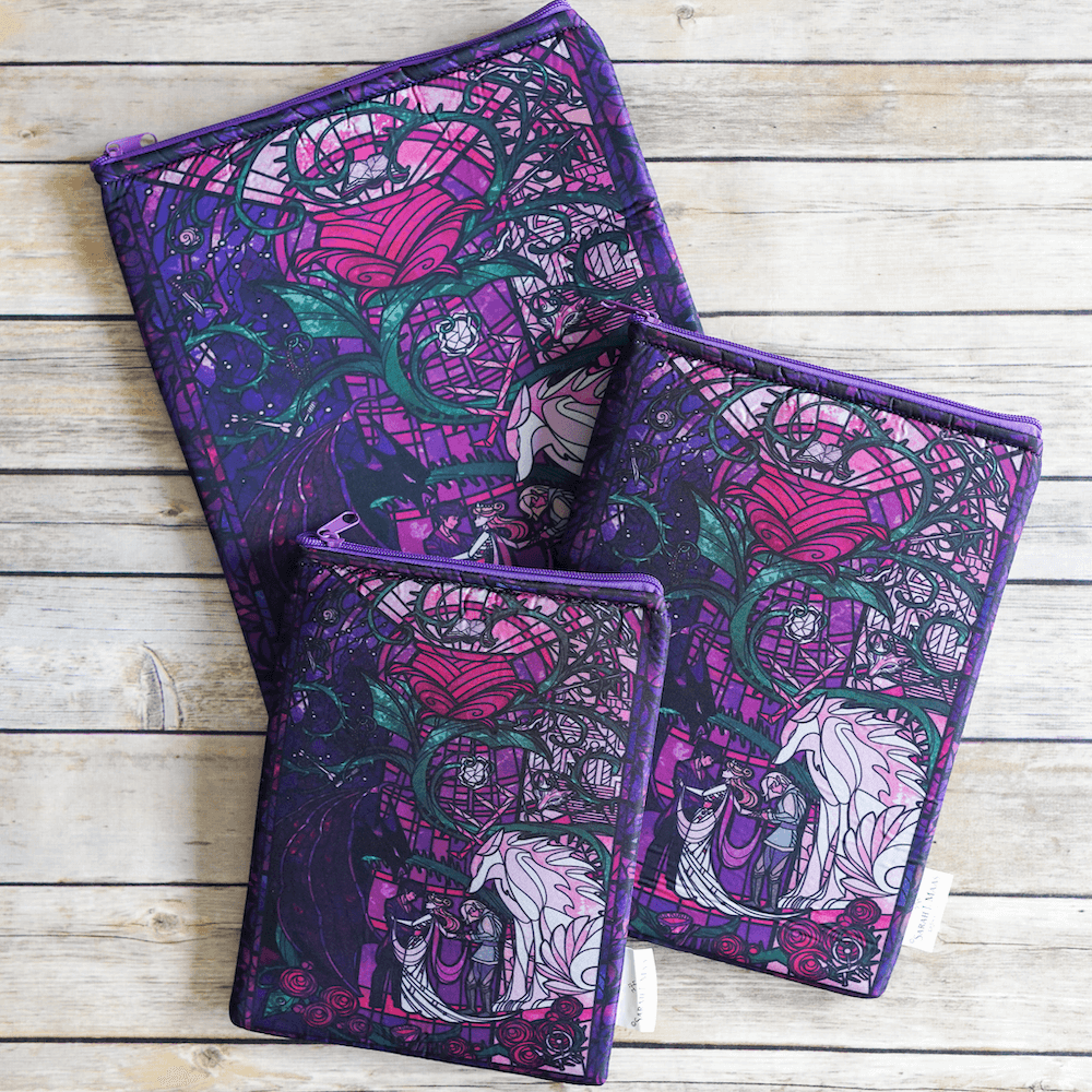ACOTAR Stained Glass Book Sleeve Sold by LitJoy Crate