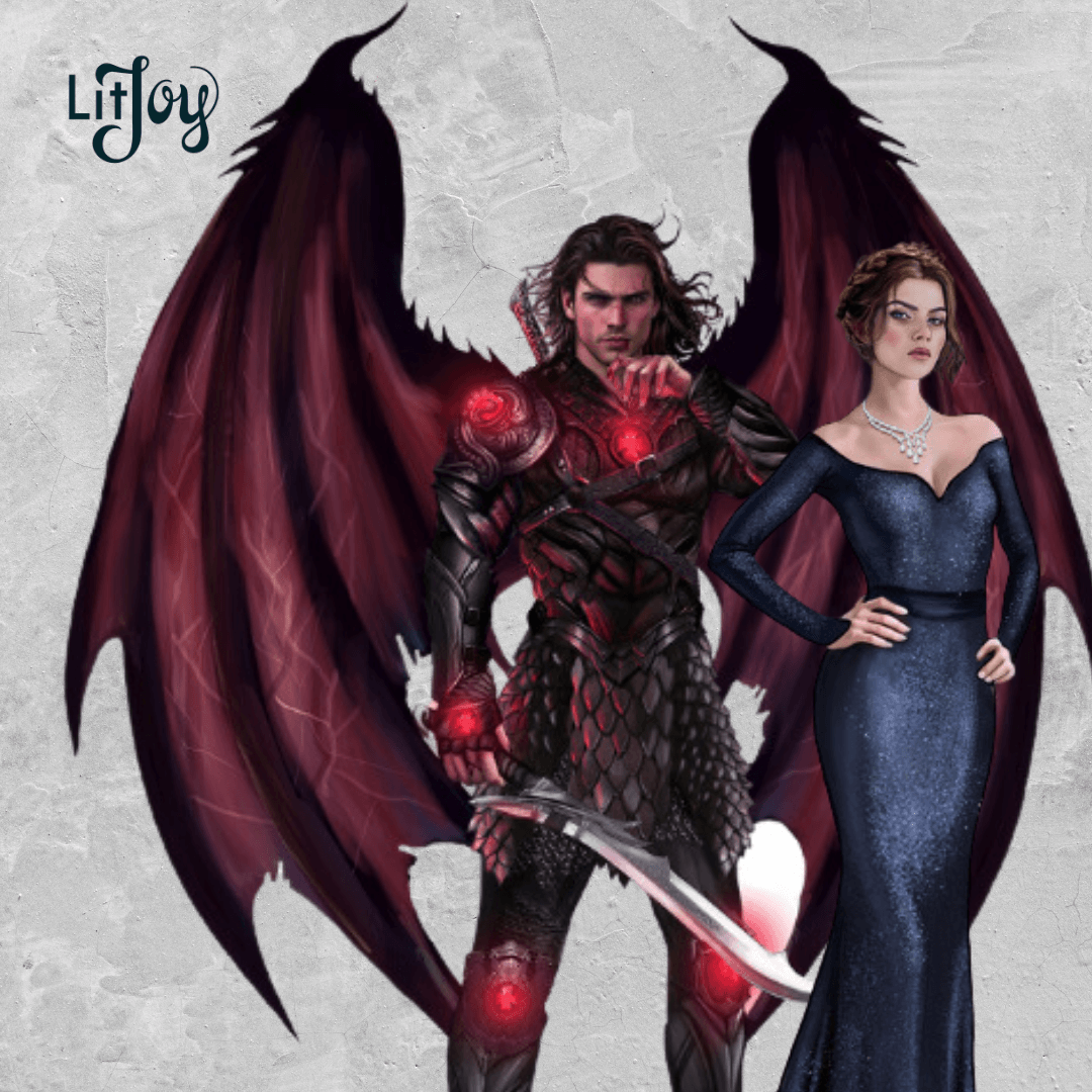Nesta and Cassian by artist @gonzalom.art for LitJoy