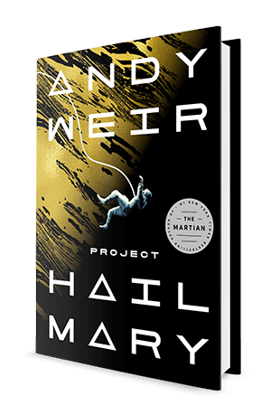 Project Hail Mary by Andy Weir book cover