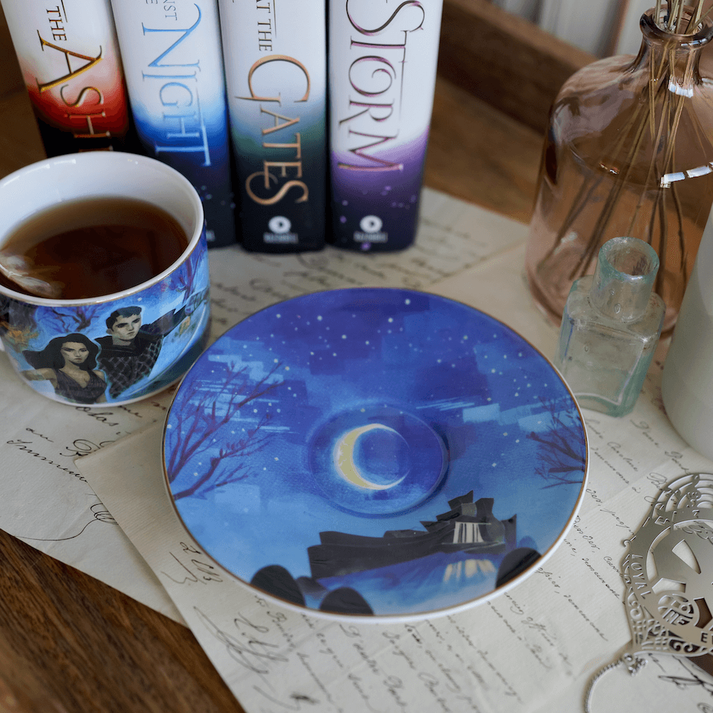 The Waiting Place Teacup from LitJoy's officially licensed Sabaa Tahir Collection