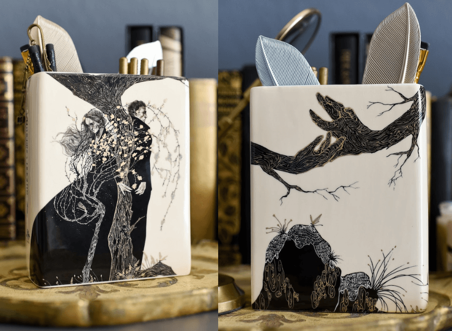 Wuthering Heights Book Vase sold by LitJoy
