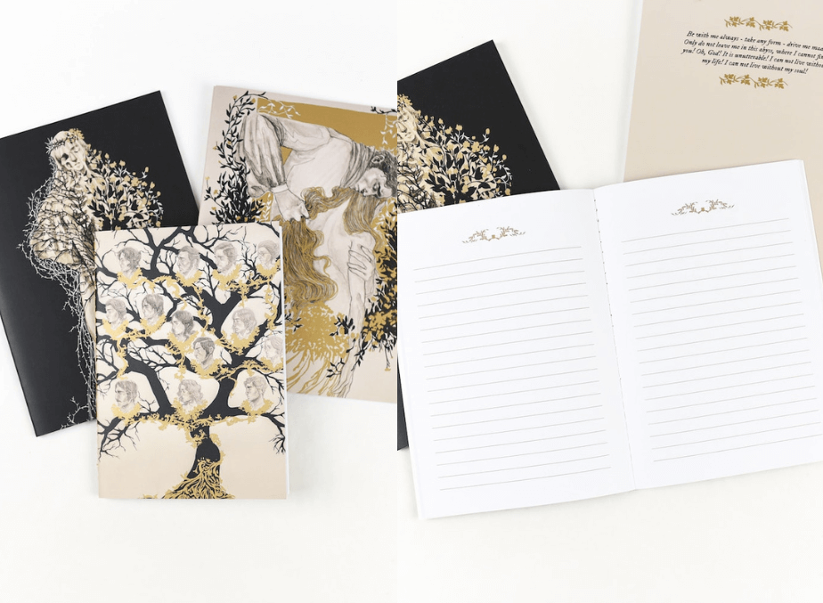Wuthering Heights Notebook Set sold by LitJoy